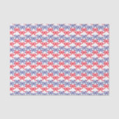 Waterverf patriottische bogen tissuepapier (Voorkant)