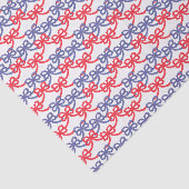 Waterverf patriottische bogen tissuepapier (Detail)