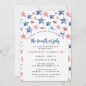 Waterverf Patriottische Partij van Vierde Juli Kaart (Voorkant)