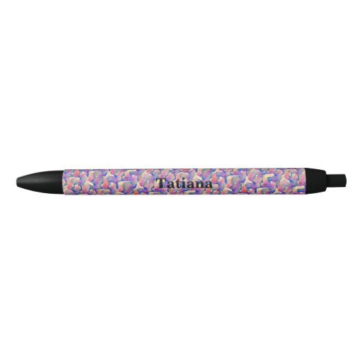 Waterverf Patroon Aangepaste pen (Voorkant)