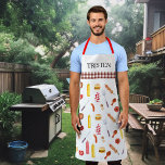 Waterverf Patroon BBQ Grill Grill Rookmachine Schort<br><div class="desc">Dit ontwerp kan worden gepersonaliseerd door de aanpassingsoptie te kiezen om tekst toe te voegen of andere veranderingen aan te brengen. Als dit product de optie heeft om het ontwerp naar een ander object over te brengen, moet u het ontwerp zo nodig aanpassen. Neem contact met me op colorflowcreations@gmail.com als...</div>