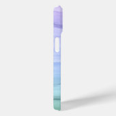  Waterverf Patroon Blauw Ombre Abstract Case-Mate iPhone Case (Achterkant / Rechts)