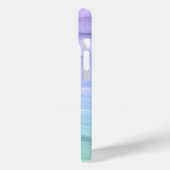  Waterverf Patroon Blauw Ombre Abstract Case-Mate iPhone Case (Achterkant / Links)