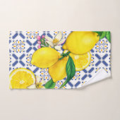 Waterverf Patroon Middellandse-Zeemleeuwen Bad Handdoek (Handdoek)