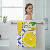 Waterverf Patroon Middellandse-Zeemleeuwen Bad Handdoek