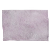 Waterverf Patroon Paars Heather Kussensloop (Voorkant-Links)