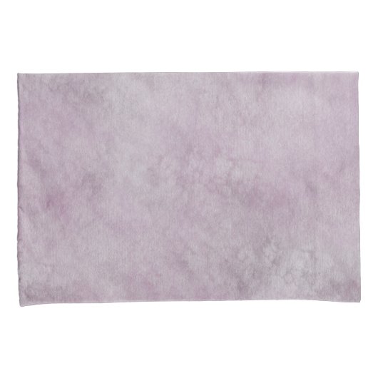 Waterverf Patroon Paars Heather Kussensloop (Voorkant-Rechts)