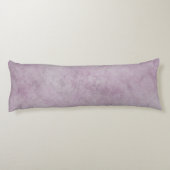 Waterverf Patroon Paars Heather Lichaamskussen (Achterkant)