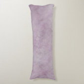 Waterverf Patroon Paars Heather Lichaamskussen (Voorkant Verticaal)