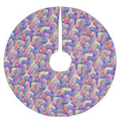 Waterverf Patroonboomrok Kerstboom Rok (Voorkant)