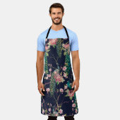 waterverf patroonpauze op een boomkerrie, bloem schort (Gedragen)