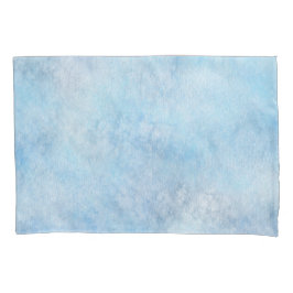 Waterverf Pattern Blue Kussensloop