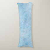 Waterverf Pattern Blue Lichaamskussen (Voorkant Verticaal)