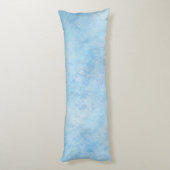 Waterverf Pattern Blue Lichaamskussen (Achterkant (Verticaal))