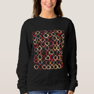 Waterverf Patterned Graphic Abstracts Painting D Trui