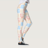 Waterverf Paw Prints & Harten in Dozen Leggings (Rechts)