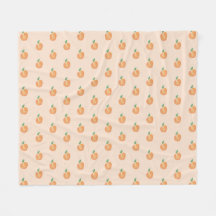 Waterverf Peach Baby Blanket