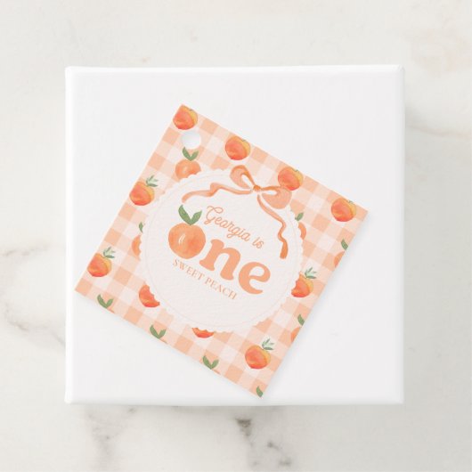 Waterverf Peach Party voor Label (In situ)