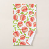 Waterverf Peach Patroon Bad Handdoek (Handdoek)