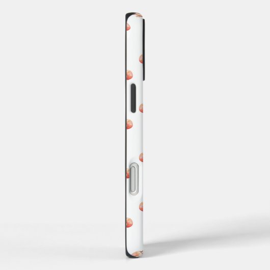 Waterverf Peach Patroon Case-Mate iPhone Case (Achterkant / Rechts)