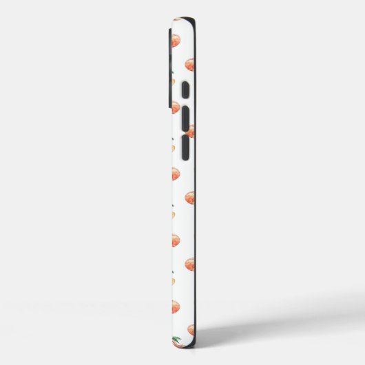 Waterverf Peach Patroon Case-Mate iPhone Case (Achterkant / Links)