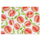 Waterverf Peach Patroon Groot Cadeauzakje (Voorkant)