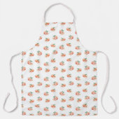 Waterverf Peach Patroon Schort (Voorkant)