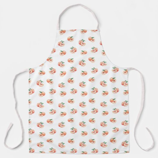 Waterverf Peach Patroon Schort (Voorkant)