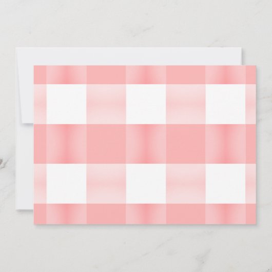 Waterverf Peach Roze Foto Meisje 1e Verjaardag Kaart (Achterkant)