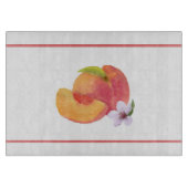 Waterverf Peach Snijplank (Voorkant)