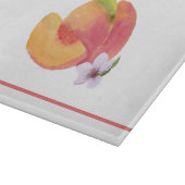 Waterverf Peach Snijplank (Hoek)