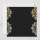 Waterverf Peacock Feathers Verjaardag Kaart (Achterkant)