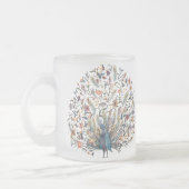 Waterverf Peacock Matglas Koffiemok (Links)
