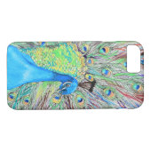 Waterverf Peacock Painting Case-Mate iPhone Case (Achterkant (Horizontaal))