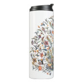 Waterverf Peacock Thermosbeker (Gedraaid links)