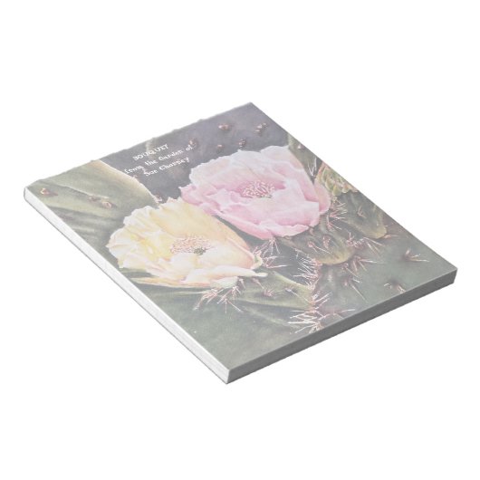 WATERVERF PEAR CACTUS NOTITIEBLOK (Schuin)