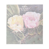 WATERVERF PEAR CACTUS NOTITIEBLOK (Voorkant)