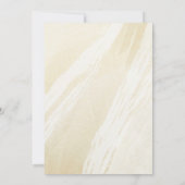 Waterverf Pear Floral Garden Baby shower Kaart (Achterkant)