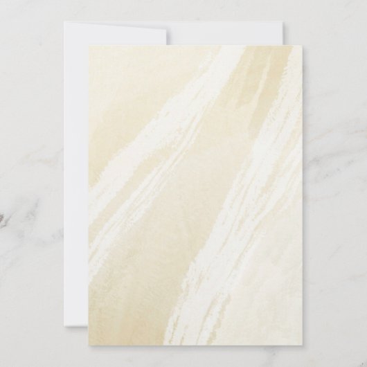 Waterverf Pear Floral Garden Baby shower Kaart (Achterkant)