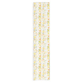 Waterverf Pear Fresh Fruit Pattern Korte Tafelloper (Voorkant)