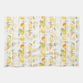 Waterverf Pear Fresh Fruit Pattern Theedoek (Horizontaal)