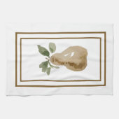 Waterverf Pear Keuken Handdoeken (Horizontaal)