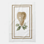 Waterverf Pear Keuken Handdoeken (Verticaal)