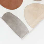 Waterverf Pebbles 230921 Fleece Deken (Hoek)