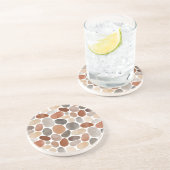 Waterverf Pebbles 230921 Zandsteen Onderzetter (Zijkant)