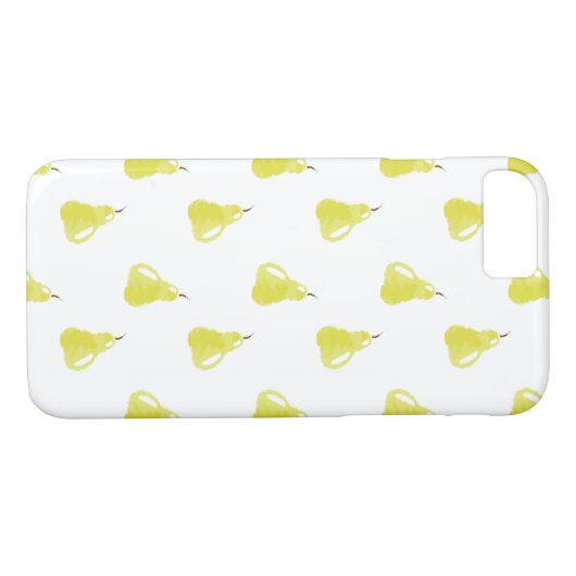 Waterverf Peer Patroon Case-Mate iPhone Case (Achterkant (Horizontaal))