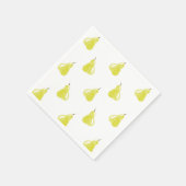 Waterverf Peer Patroon Servet (Hoek)