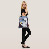 waterverf pelicaan 18 all-over tas (Op model)