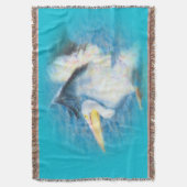 waterverf pelicaanse deken (Voorkant Verticaal)