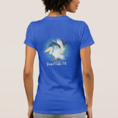 waterverf pelikaan 19 t-shirt (Achterkant)